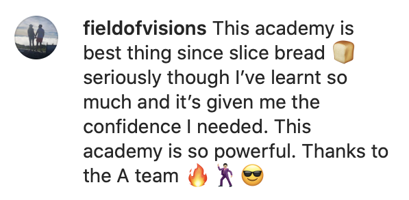 LCA community testimonial