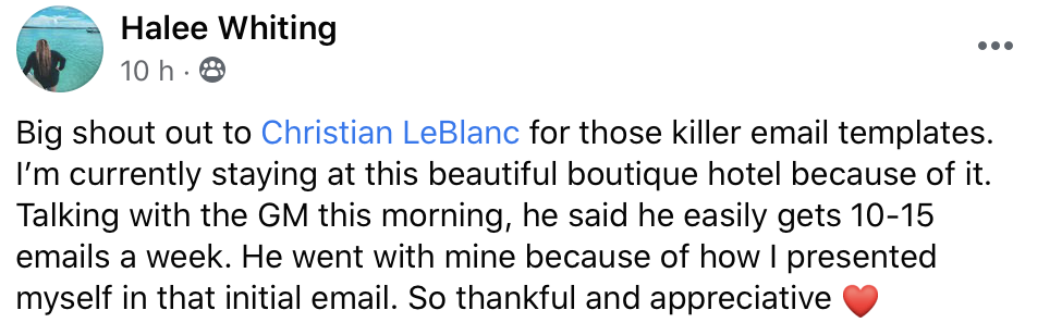 LCA community testimonial