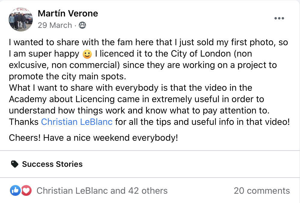 LCA community testimonial