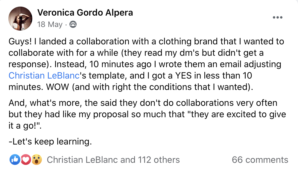 LCA community testimonial
